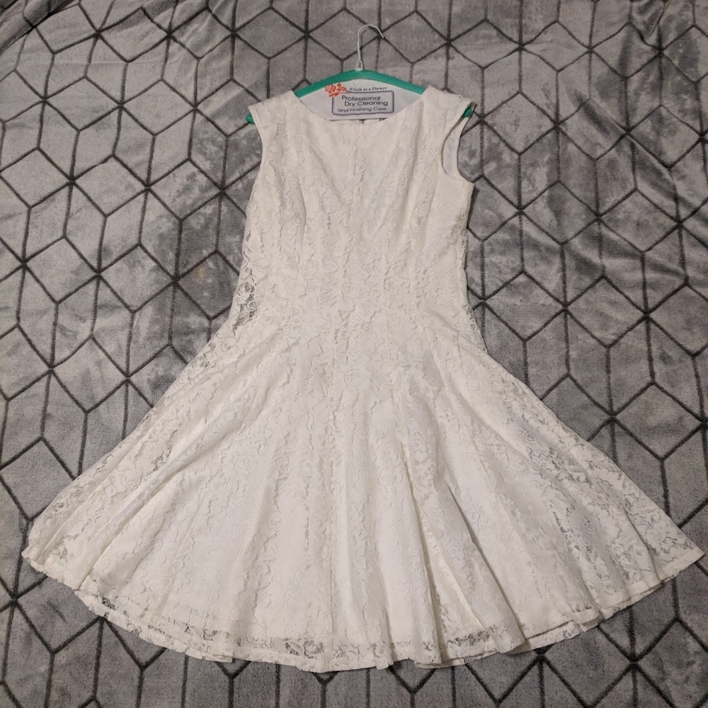 White Lace Dress